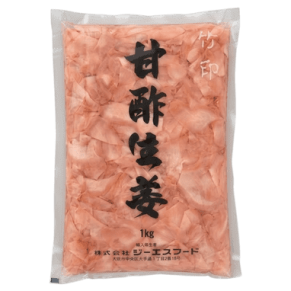 GS FOOD - Pink Pickled Ginger 1 kg (Expiry: 05.11.2026)