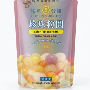 WUFUYUAN - פניני טפיוקה צבעוניים להכנה מהירה 250 גרם (תוקף :29.09.2026)