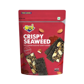 Spicy seaweed snack with sliced ​​almonds 40 grams