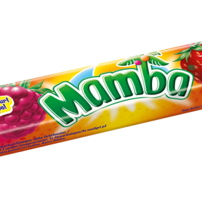 סוכריות טופי מתוקות בטעמי פירות 106 גרם "Mamba"
