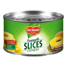 DEL MONTE - שימורי פרוסות אננס קטן 227 גרם