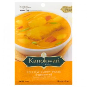 Yellow curry paste 50 grams vegetarian