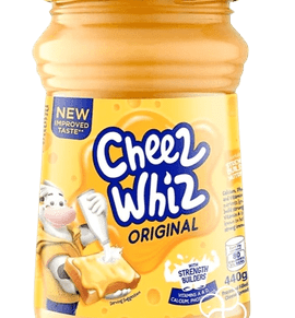 CHEEZ WHIZ - ממרח חלב ושומן צמחי צ'יז וויז 440 גרם