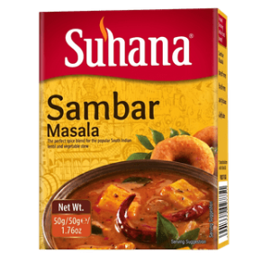 SUHANA SAMBAR MASALA - תערובת תבלינים סמבר מסלה 50 גרם (כשר)