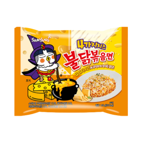 SAMYANG - אטריות ראמן בטעם 4 גבינות 145 גרם