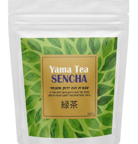 YAMA TEA - סנצ'ה תה ירוק מובחר להכנת משקה בחליטה 30 גרם (כשר)