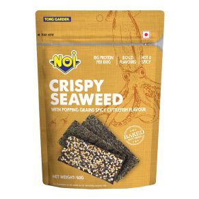 Squid-flavored seaweed snack with rice crackers 40 grams