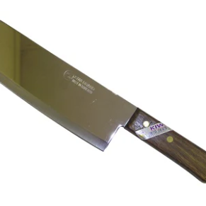 KIWI CLEAVER KITCHEN KNIFE #22 - סכין מטבח תאילנדית בעלת ידית עץ "7.5 אינץ'
