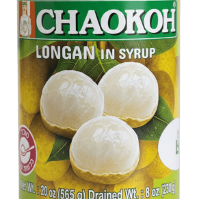 CHAOKOH - Canned Longan Fruit in Concentrated Syrup 565 grams