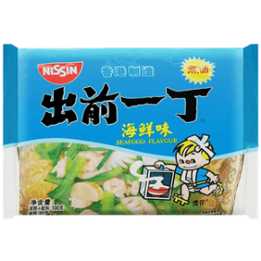 NISSIN - ערכה להכנת תבשיל אטריות בטעם פירות ים 100 גרם