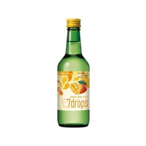 7Drops - משקה סוג'ו קוריאני  בטעם מנגו 360 מ"ל 12% כהל
