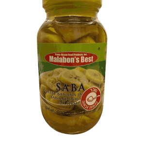 Malabon's Best - שימורי בננה סאבה בסירופ מרוכז 340 גרם