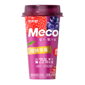 MECO משקה תה בטעם פירות יער 400 מ"ל