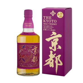 קיוטו וויסקי מוראסאקי - אובי/ (Nishijin-ori)Kyoto Whisky Murasaki-Obi (מאלט) 43% כהל 700 מ"ל