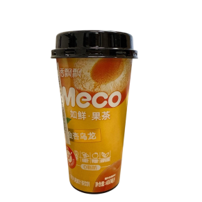 MECO משקה תה בטעם משמש ואולונג 400 מ"ל