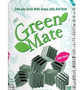G.MATE - משקה גראס ג'לי עם קוביות גראס ג'לי ודבש 300 מ"ל