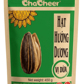 ChaCheer - זרעי חמניה בטעם קוקוס 450 גרם