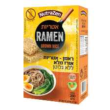 "NutraZen" Ramen - Gluten-free whole grain rice noodles (kosher) 280 grams