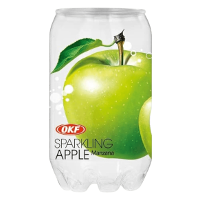 OKF - משקה מוגז בטעם תפוח עץ ירוק 350 מ"ל