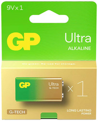 GP 9V Ultra Alkaline battery