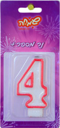 Birthday Cake Candles -Numbers 1 pcs