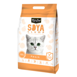 Kit Cat Soya Sand crystallizes peach Scent 7L