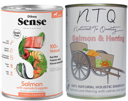 Dibaq Sense salmon & Carrots & Apple Dog Food 380g
