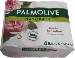 Naturals Tender Sensation Soap Bars 4 ct