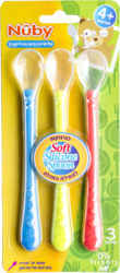 Nuby Baby Spoon 3Pcs 4m+
