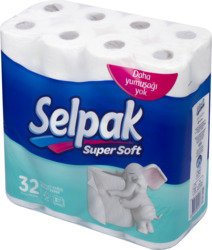 Selpak Super Soft Toilet Paper  32 Rolls