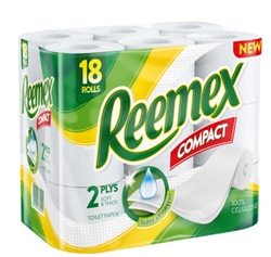 Reemex Toilet Paper New 18 rolls