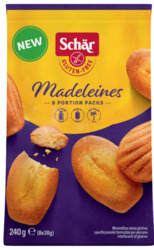 Schar Madeleines Snack Gluten Free 240g