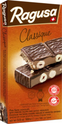 Ragusa Swiss Chocolate with Praline Filling and Whole Hazelnuts
