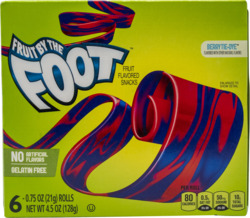 Berry Tie-Dye Fruit Flavored Snacks 6 ct