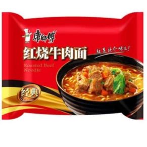 מנה חמה בטעם בקר 5 יח' 牛肉味方便面5
