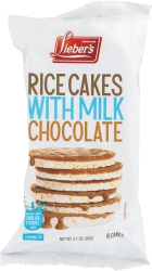 Milk Chocolate Coated Rice Cakes 6 ct