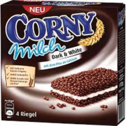 Corny Energy Bar Dark & White 4pcs