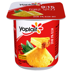 Tnuva Yoplait Pineapple Yougurt 150 g