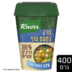 Knorr Soup Chicken Flav. Natural ing. 33 % 400 g