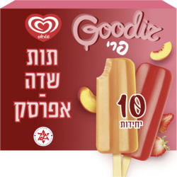 Strauss Goodies Straberry Peach 10Pcs