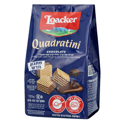 Loacker Quadaratini Chocolate Blue 125g