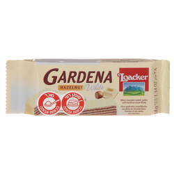 Loacker Gardena Wafer White Chocolate 38