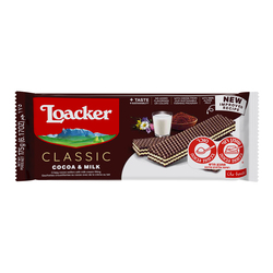 Loacker Wafer Milk Chocolate  175 g