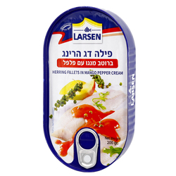 Larsen zarte Heringsfilets Pfeffer Mango Creme 200g