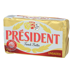 President Unsalted Butter  500g