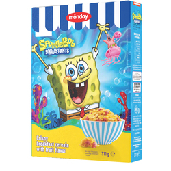 Fruit-flavored Corn and Wheat Cereal Bob Spong Monday 311gr