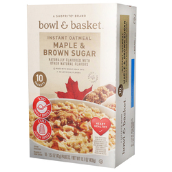 Maple & Brown Sugar Instant Oatmeal