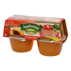 Natural Applesauce with Peaches 4 Cups