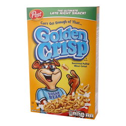 Golden Crisp Naturally Sweetened Puffed Wheat Cereal