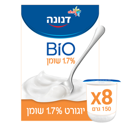 Strauss Yogurt 1.5% Bio 8pk